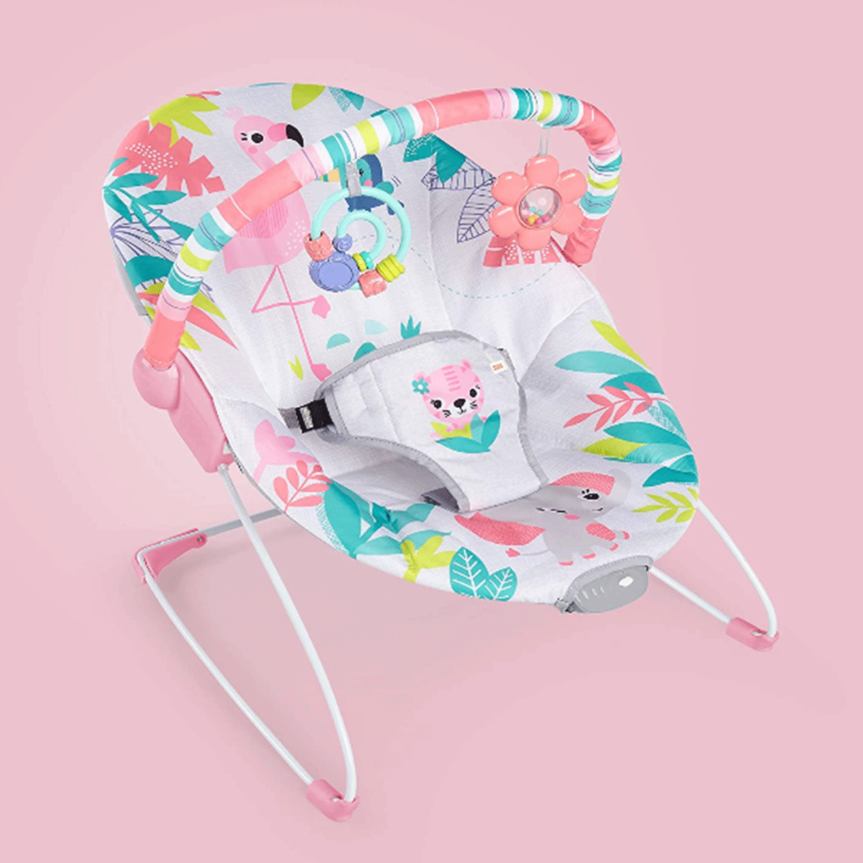 Bouncer Vibrador Spunky Flamingo Bright Starts