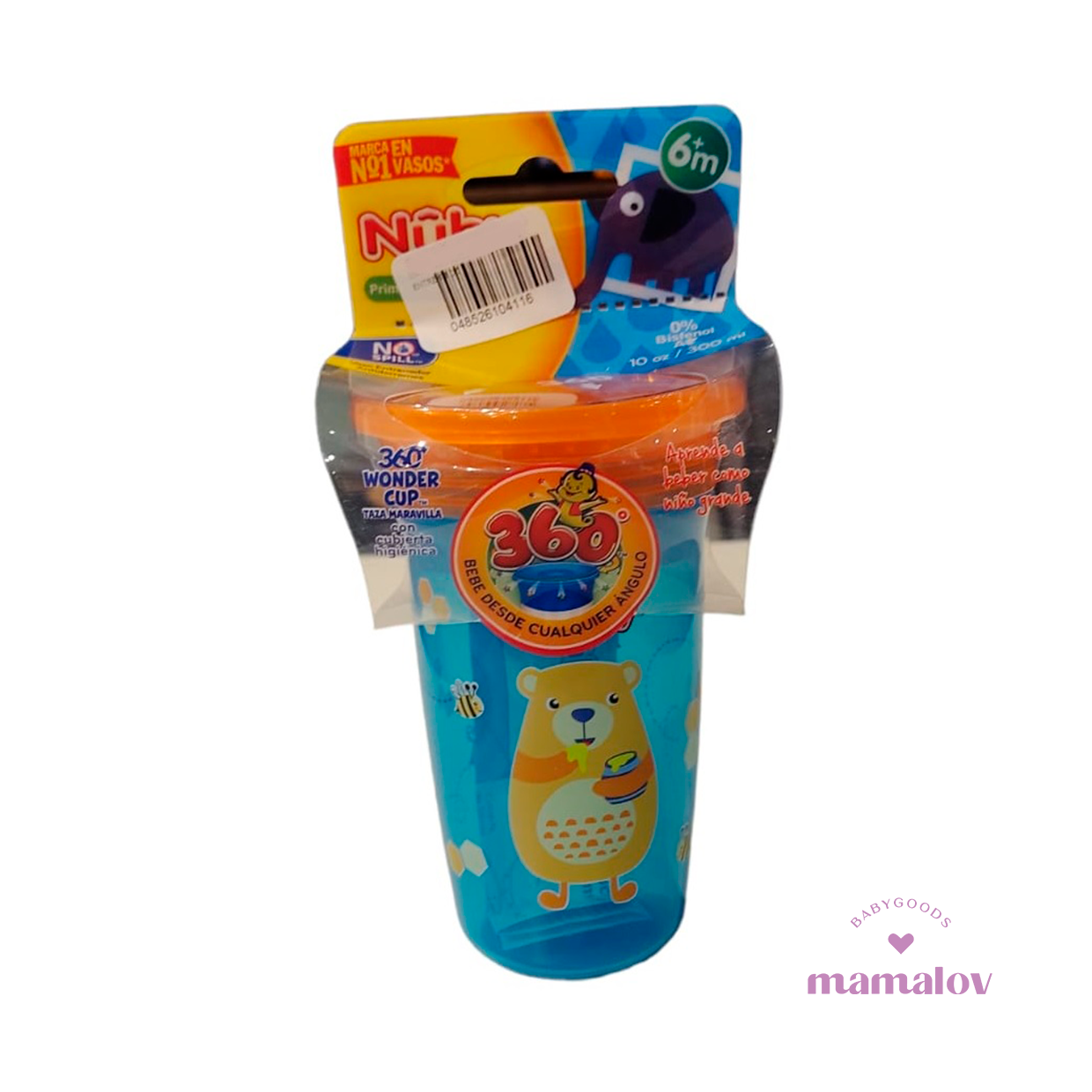 Vaso Entrenador Antiderrames 360 8oz - 10411 Nuby