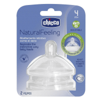 Tetina Natural Feeling 4m+ Flujo Regulable Chicco