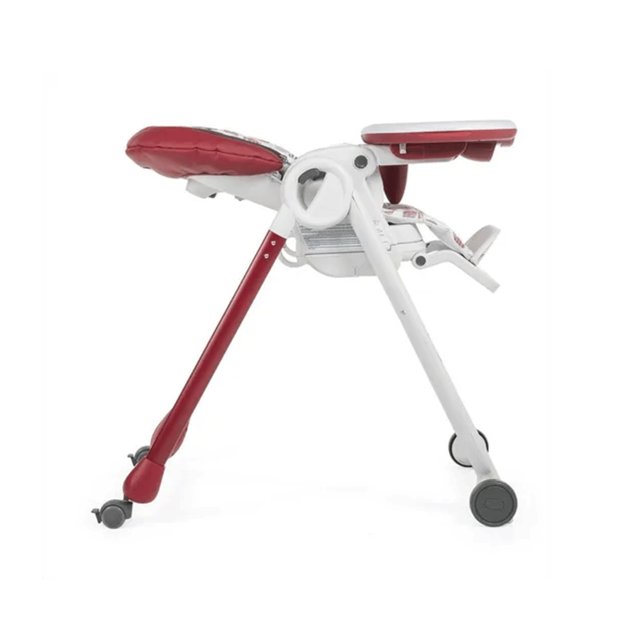 Silla Alta Polly Progress Roja Chicco