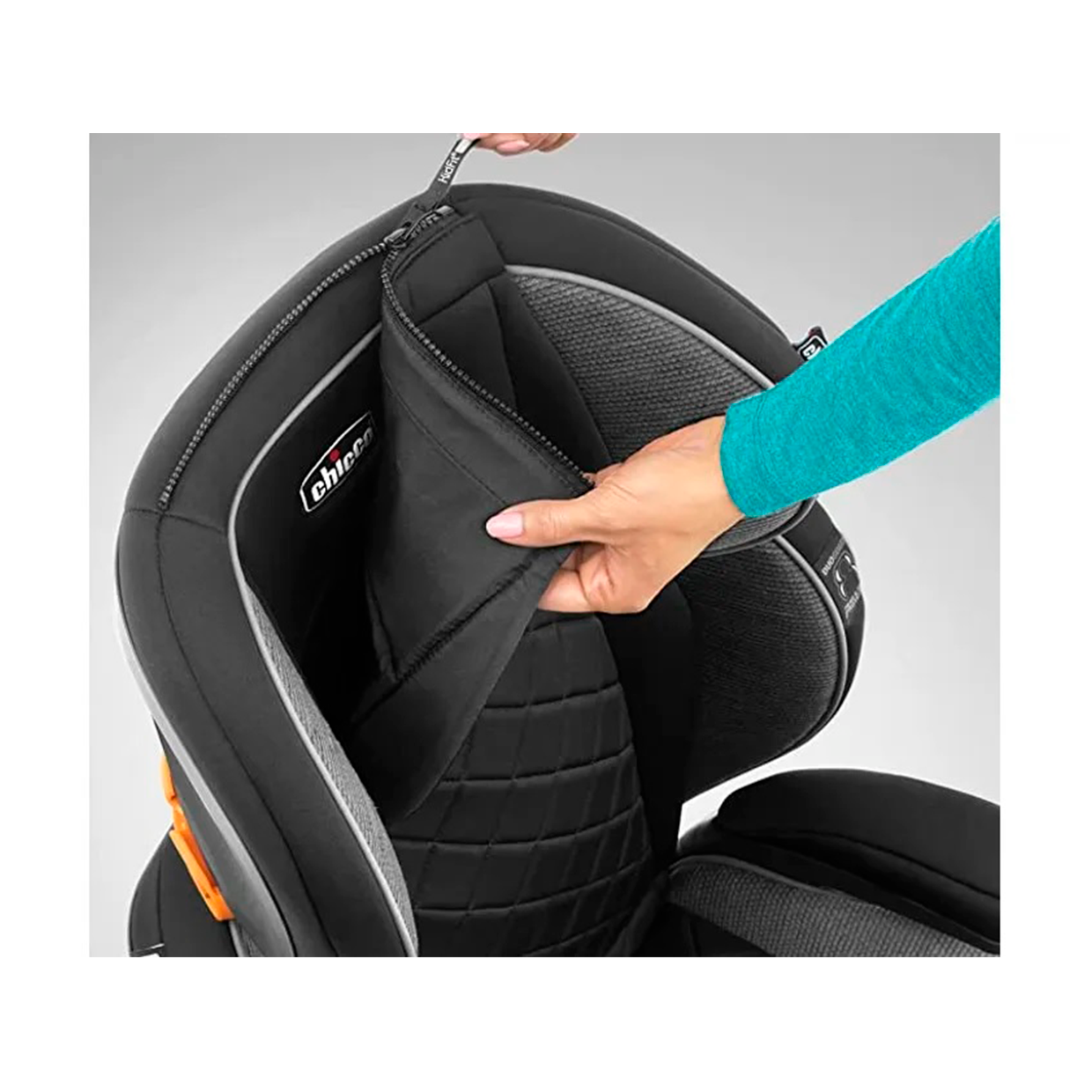 Booster Para Auto Kidfit Plus Zip Air Q Collect - 07079681970070 Chicco