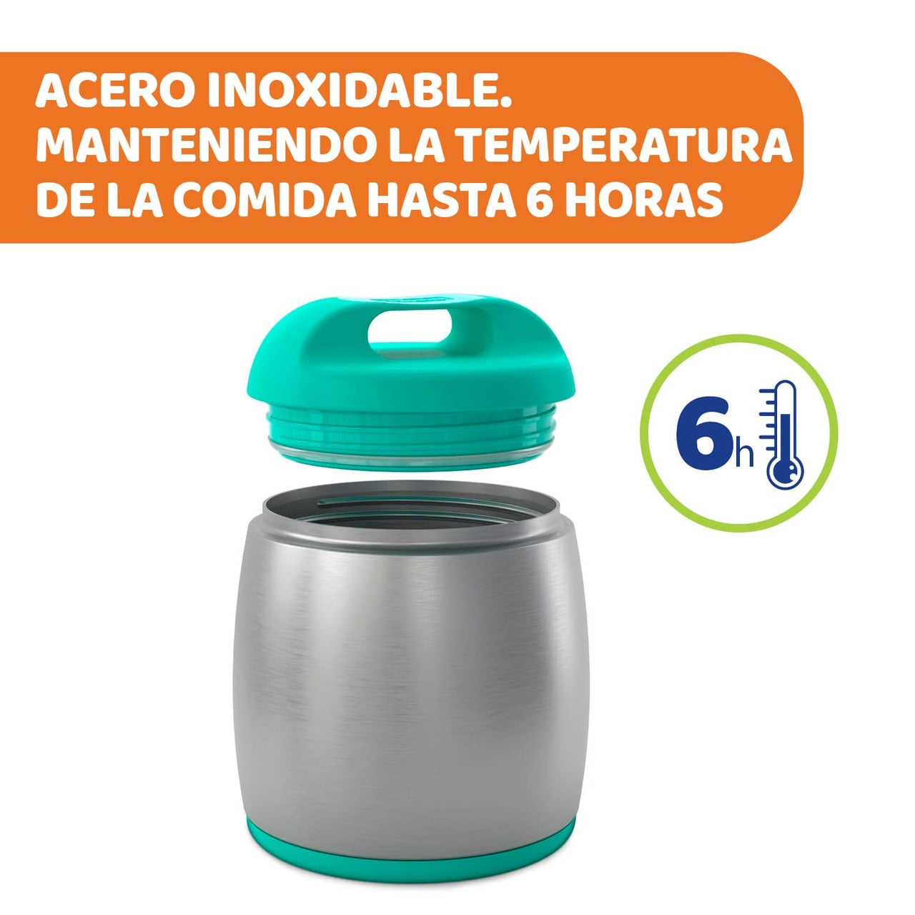 Termo Porta Alimentos Azul Chicco 1330