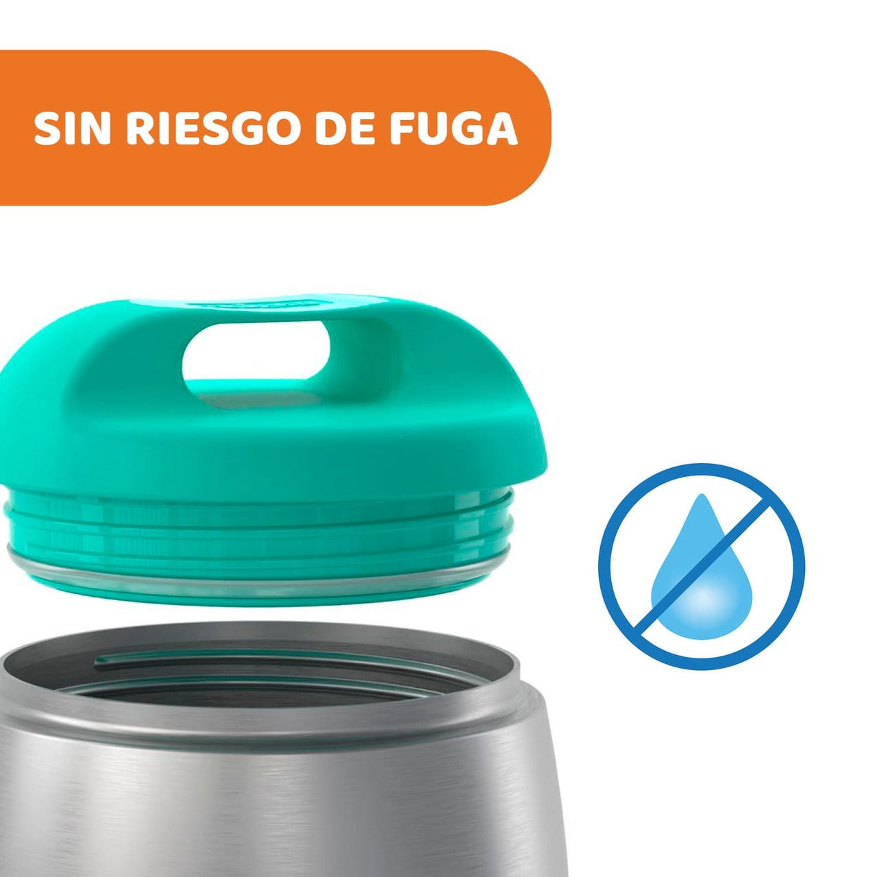 Termo Porta Alimentos Azul Chicco 1330