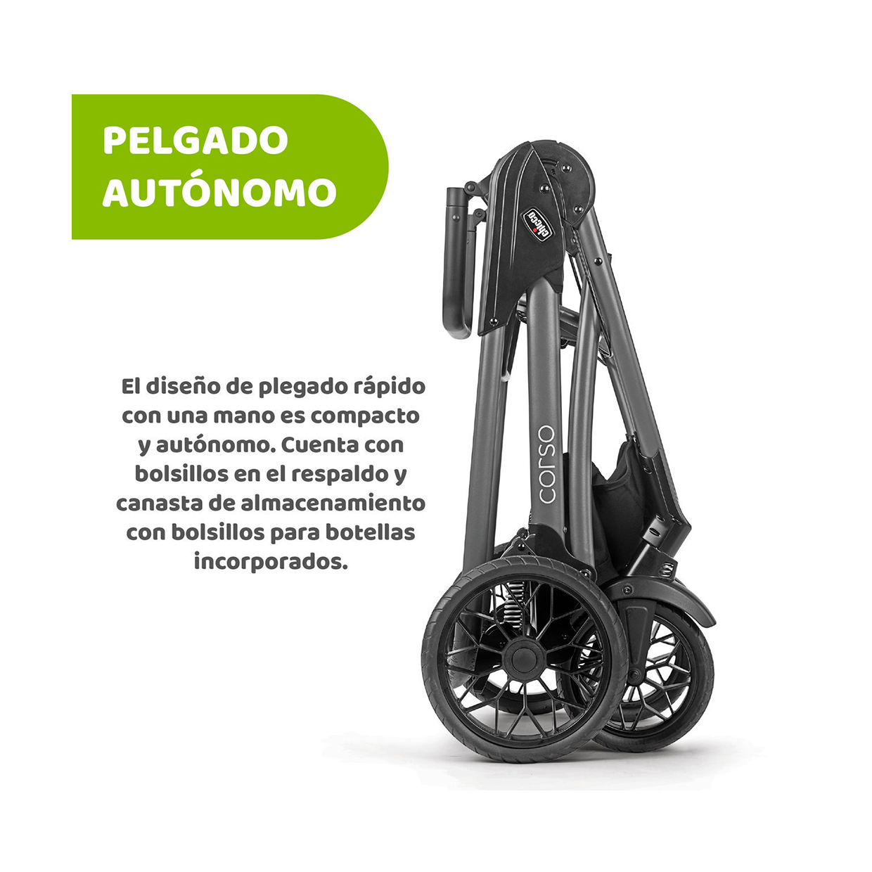 Carriola Corso Modular Travel System - Silverspring 08079610160070 Chicco
