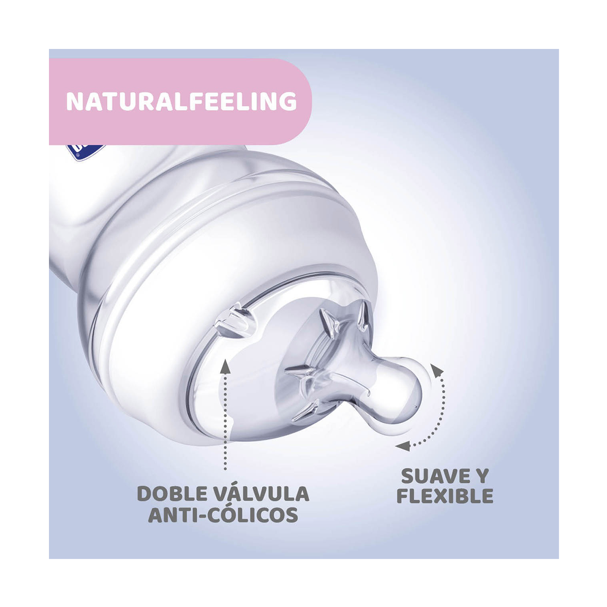 Biberon Natural Feeling 150ml - Azul 5362 Chicco