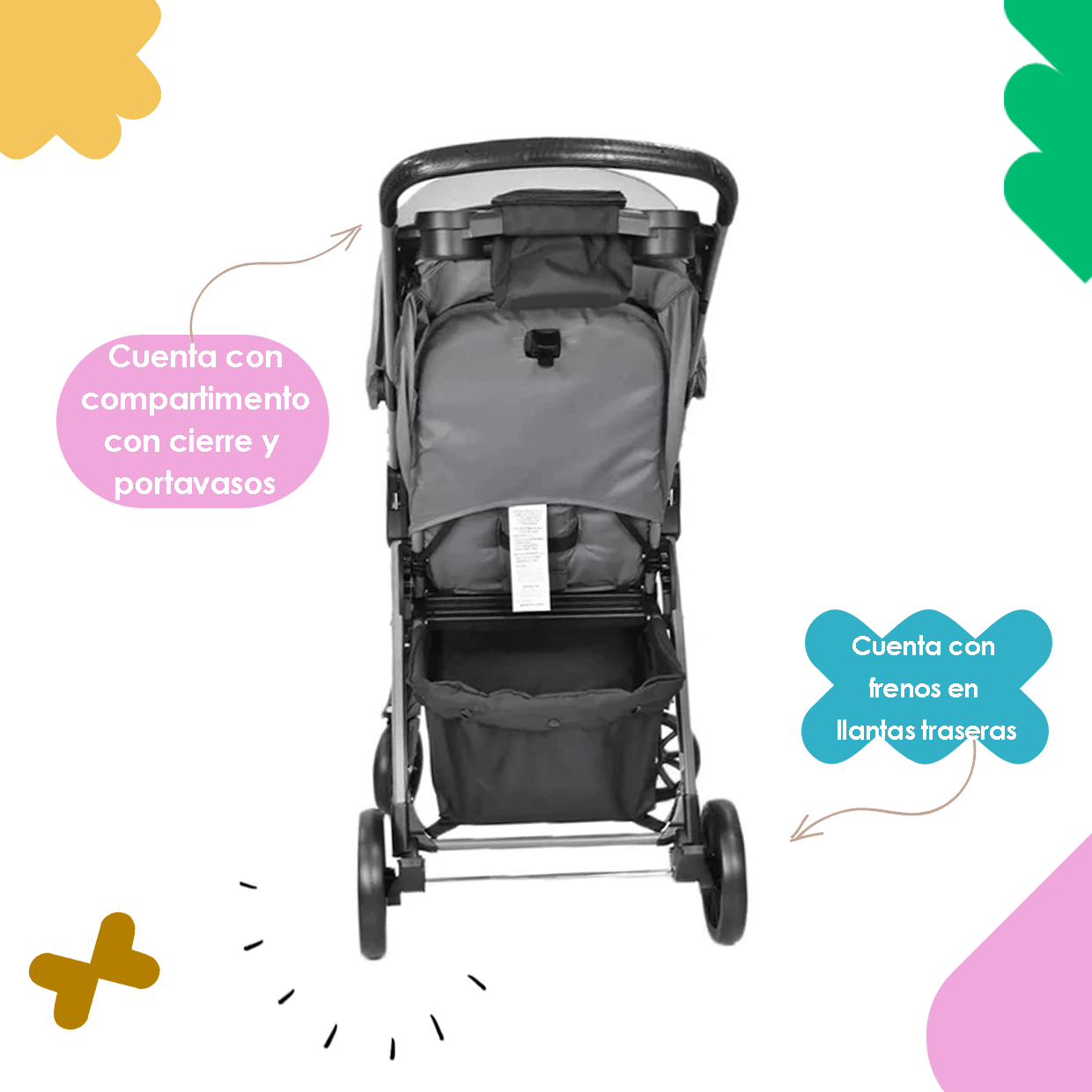 Carriola Travel System Mini Bravo Plus Slate Chicco
