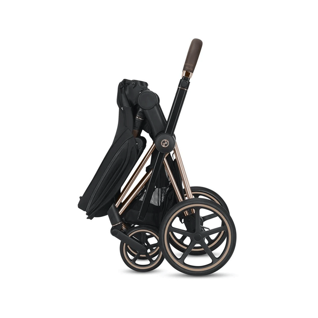 Carriola Priam Chasis Negro Y Asiento Fancy Pink Cybex 03733
