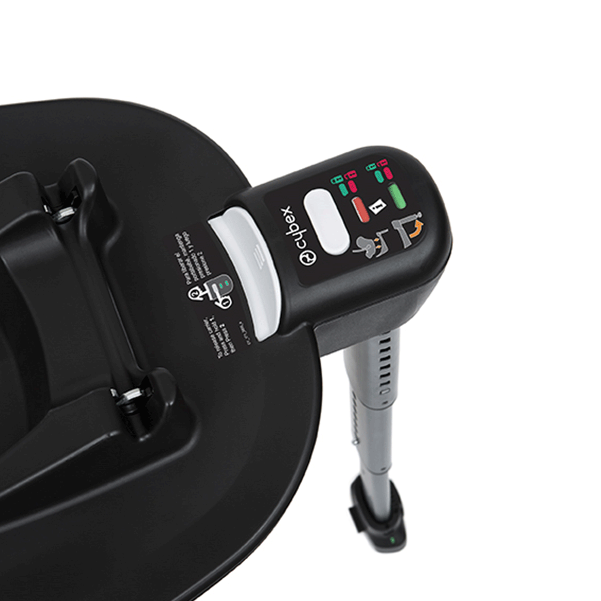 Autoasiento Portabebe Aton M con base SensorSafe & SafeLock Manhattan Grey 518002865 Cybex