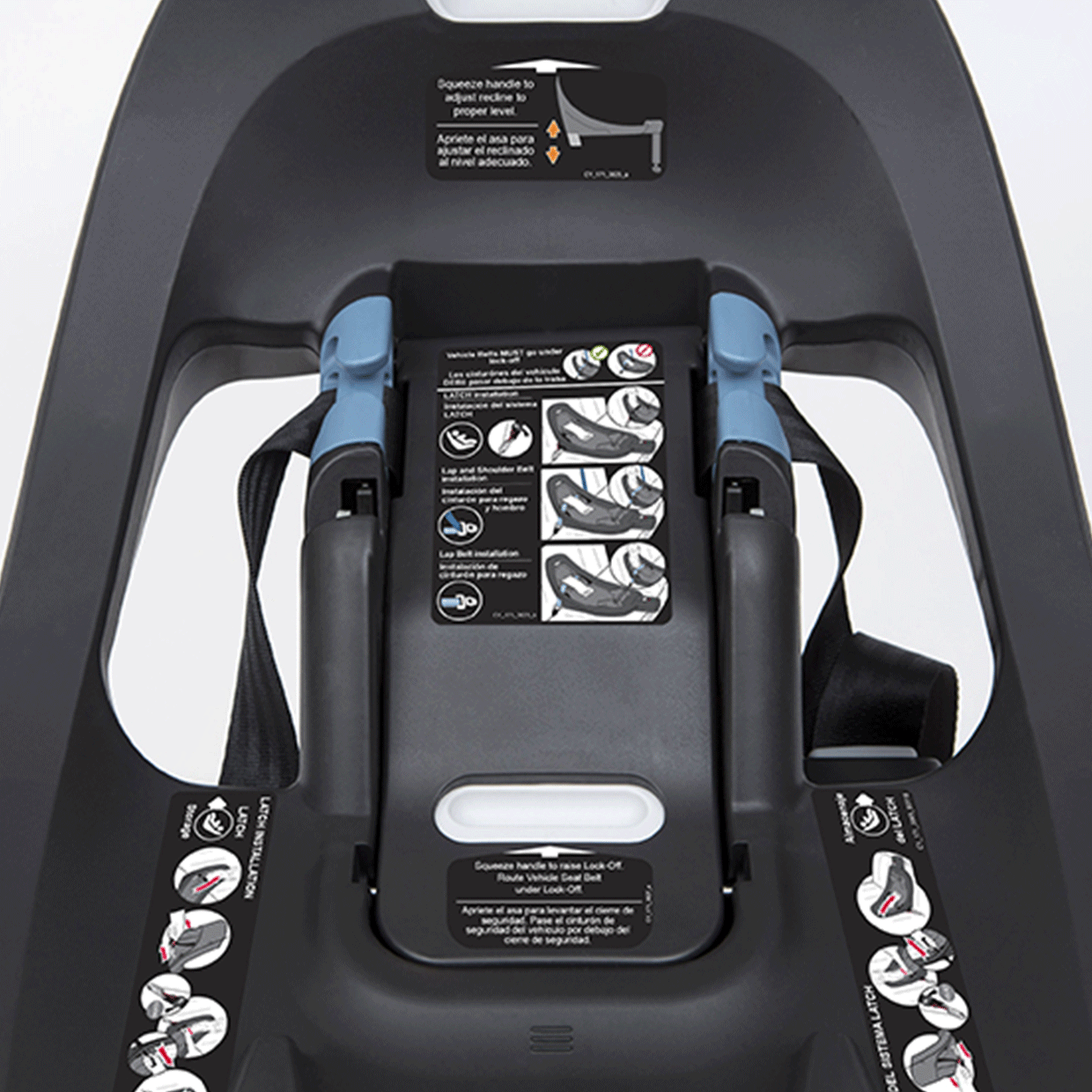 Base para Autoasiento Aton M SafeLock - Negro 518002103 Cybex