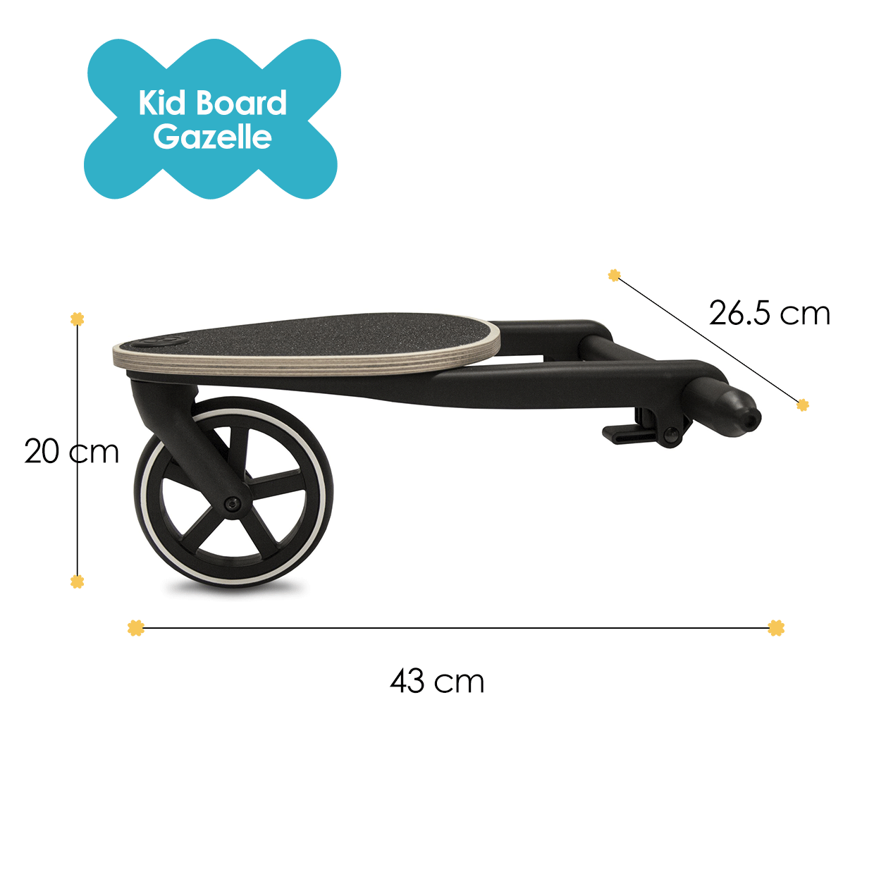 Patineta Kid Board para Gazelle Cybex