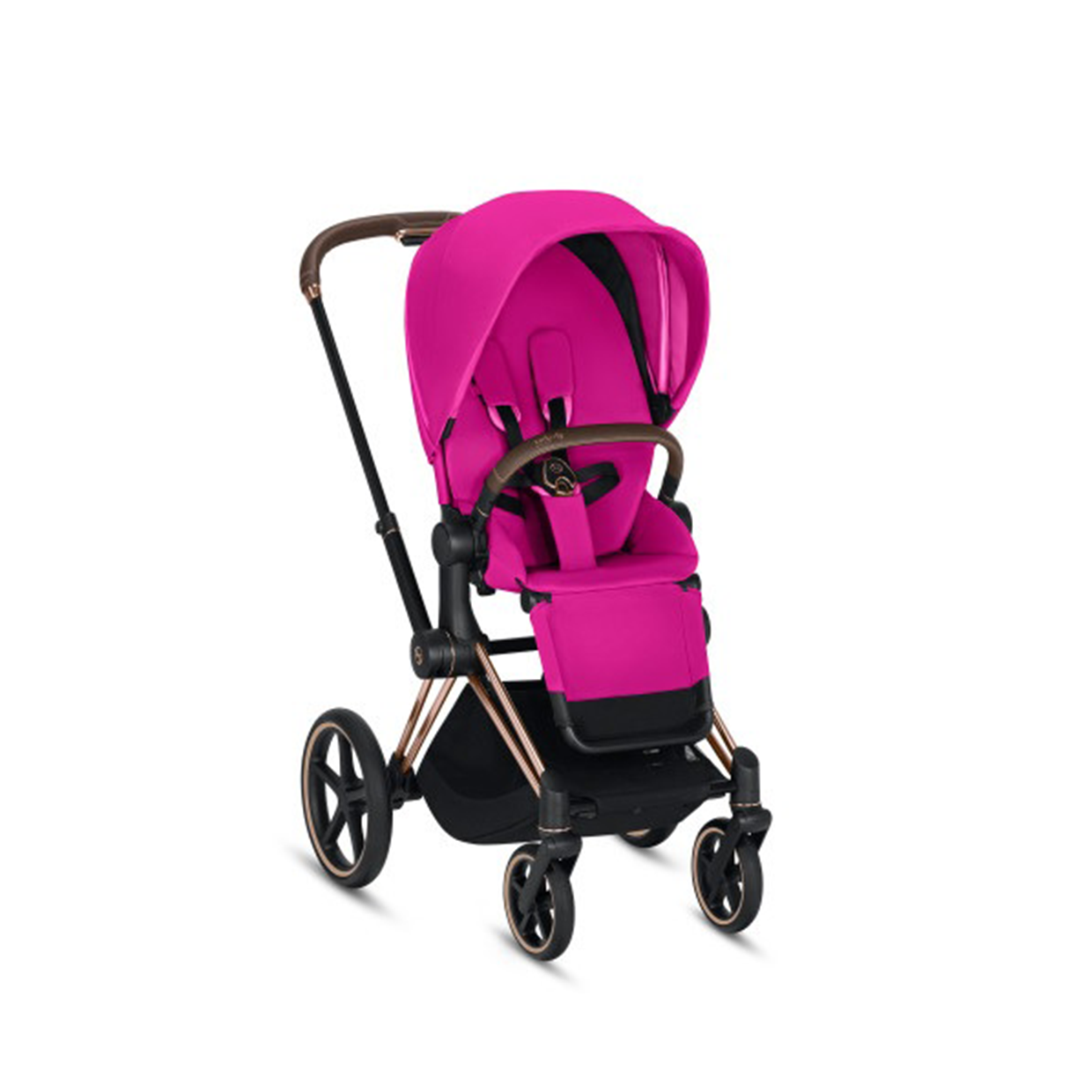 Carriola E-Priam - Marco Gold/Asiento Fancy Pink 519003743 Cybex
