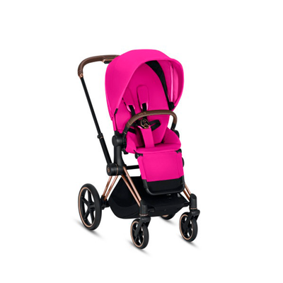 Carriola E-Priam - Marco Gold/Asiento Fancy Pink 519003743 Cybex