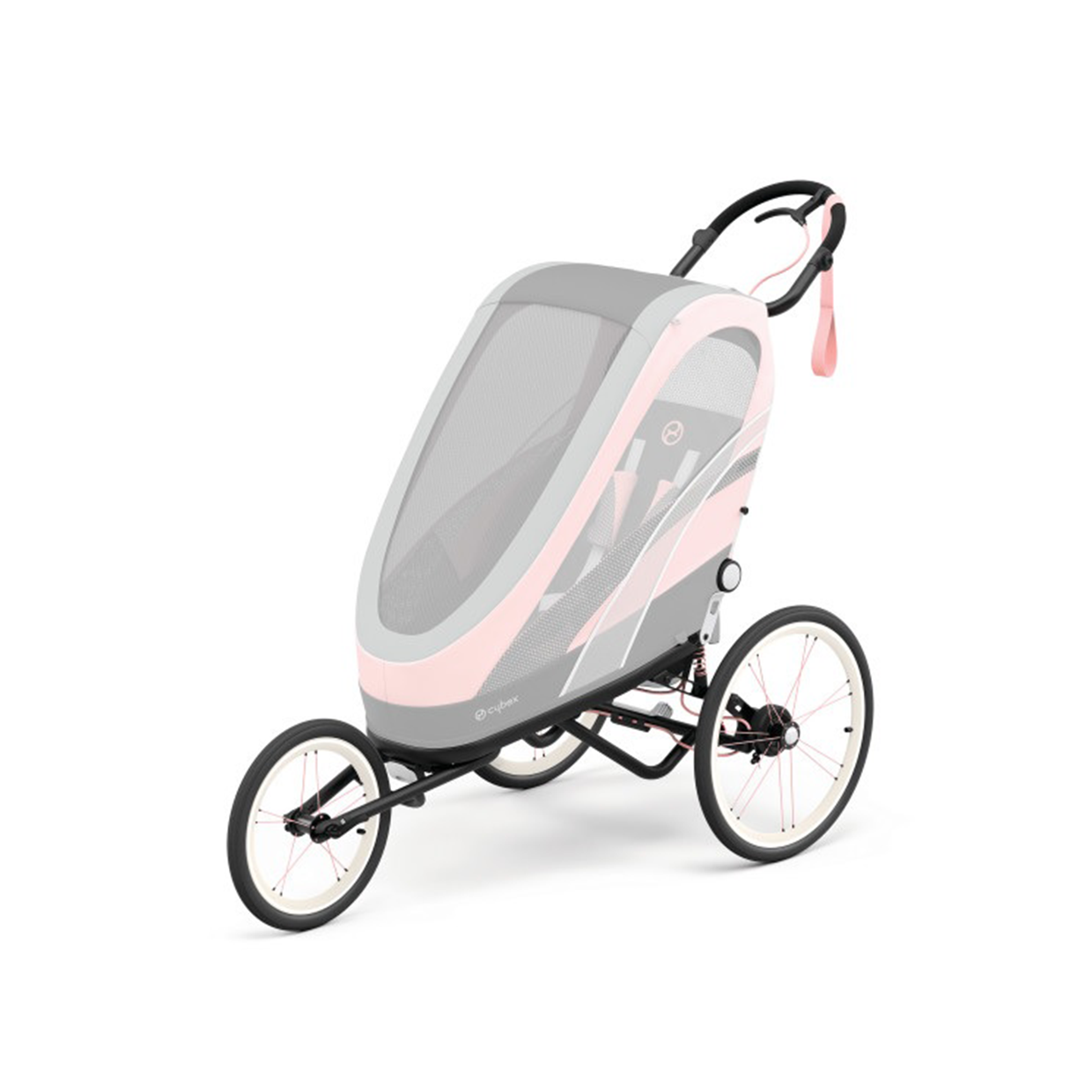 Chasis Zeno BLPI - Negro/Rosa 521000309 Cybex