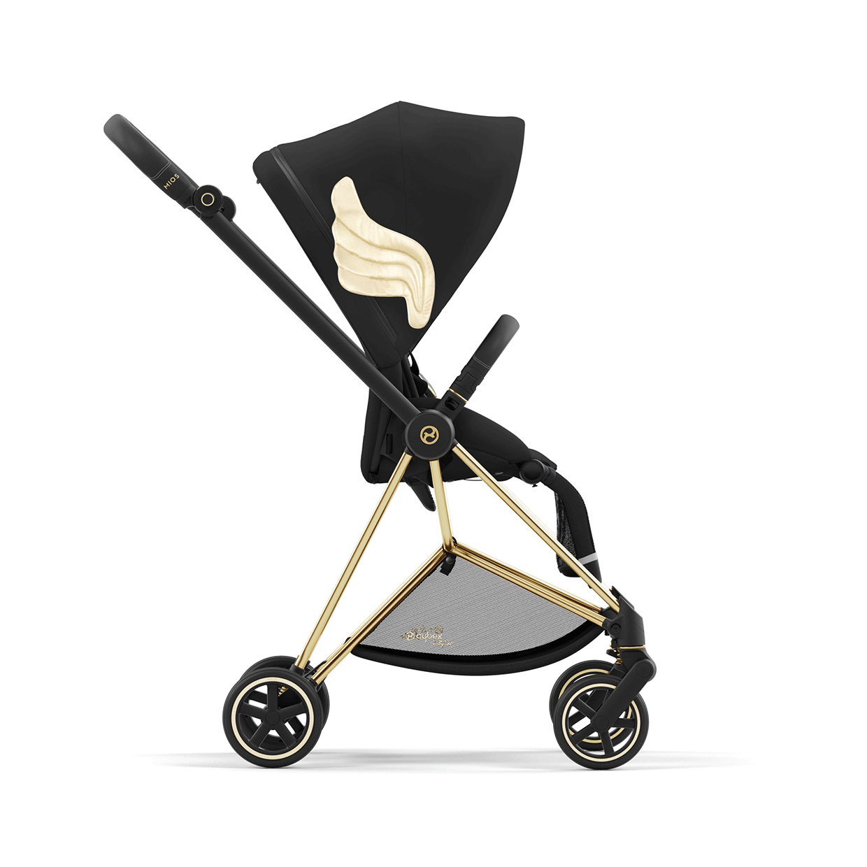 MIOS 3 Stroller Jeremy Scott Wings - Black Cybex