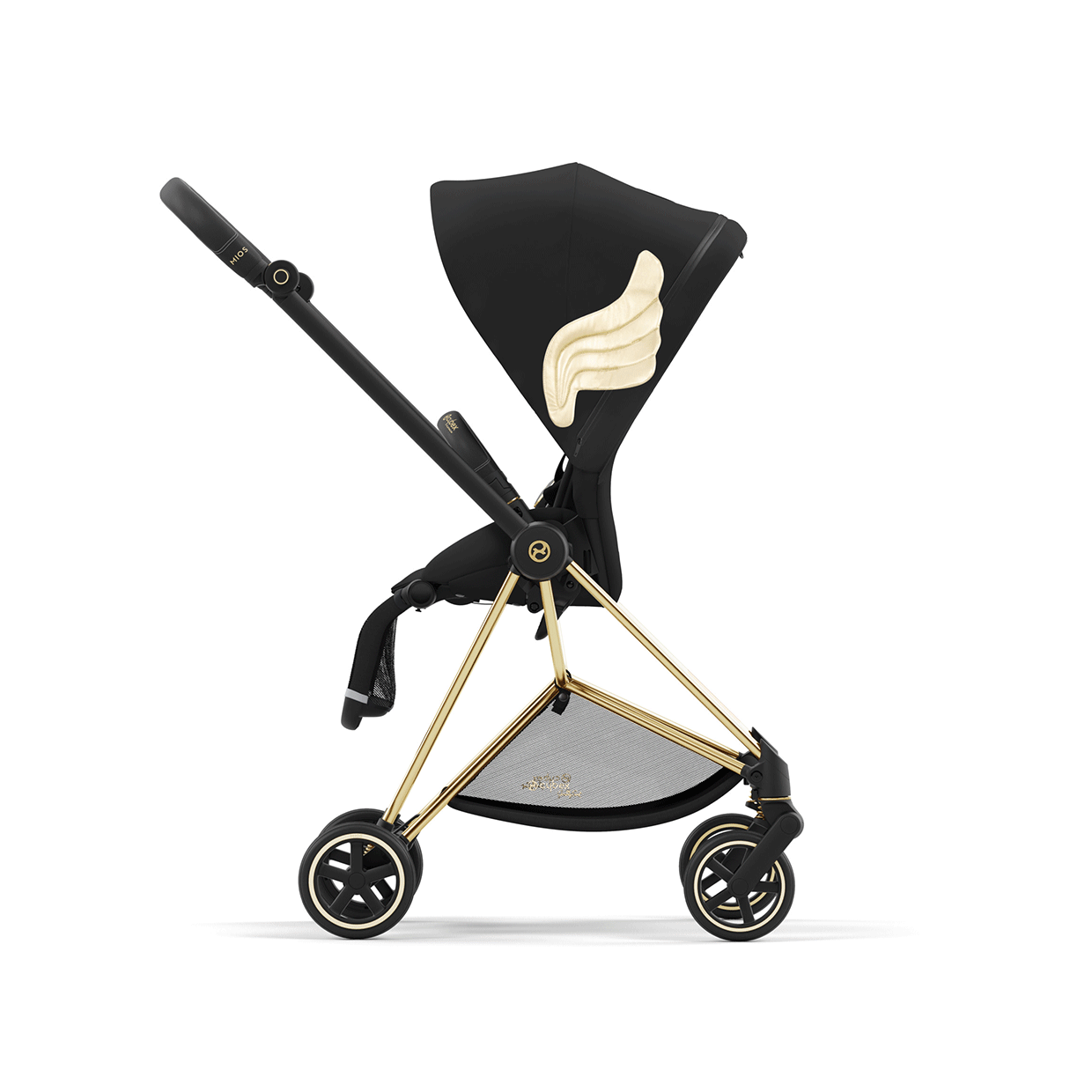 MIOS 3 Stroller Jeremy Scott Wings - Black Cybex