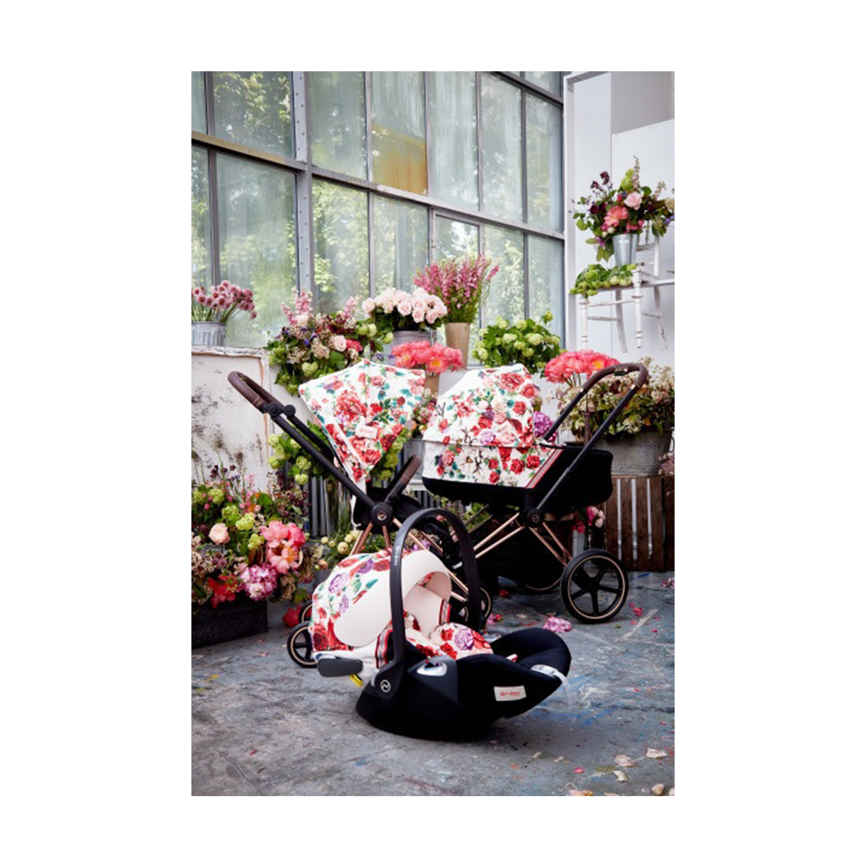 Asiento Para Carriola Priam 4/E-Priam 2 Spring Blossom Light 521003875 Cybex