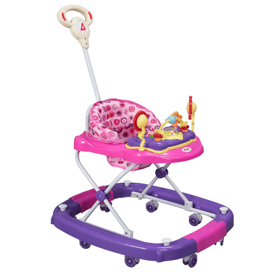 Andadera Mecedora Sunshine Rosa De Bebe