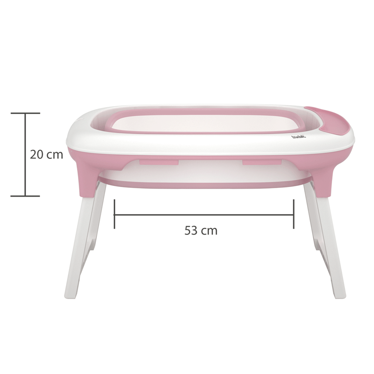 Bañera Plegable Bubbles Rosa D'bebe