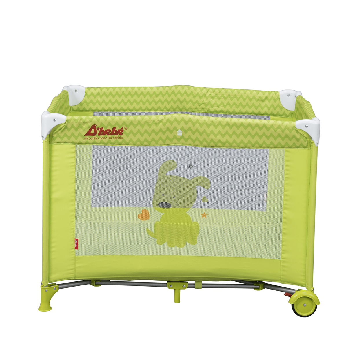 Corral Cuna Zoo Baby - Verde 95VERDE D'Bebe
