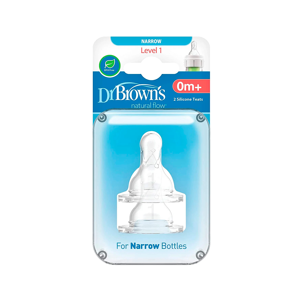 Tetina Cuello Estandar Nivel 1 - Dr Brown's