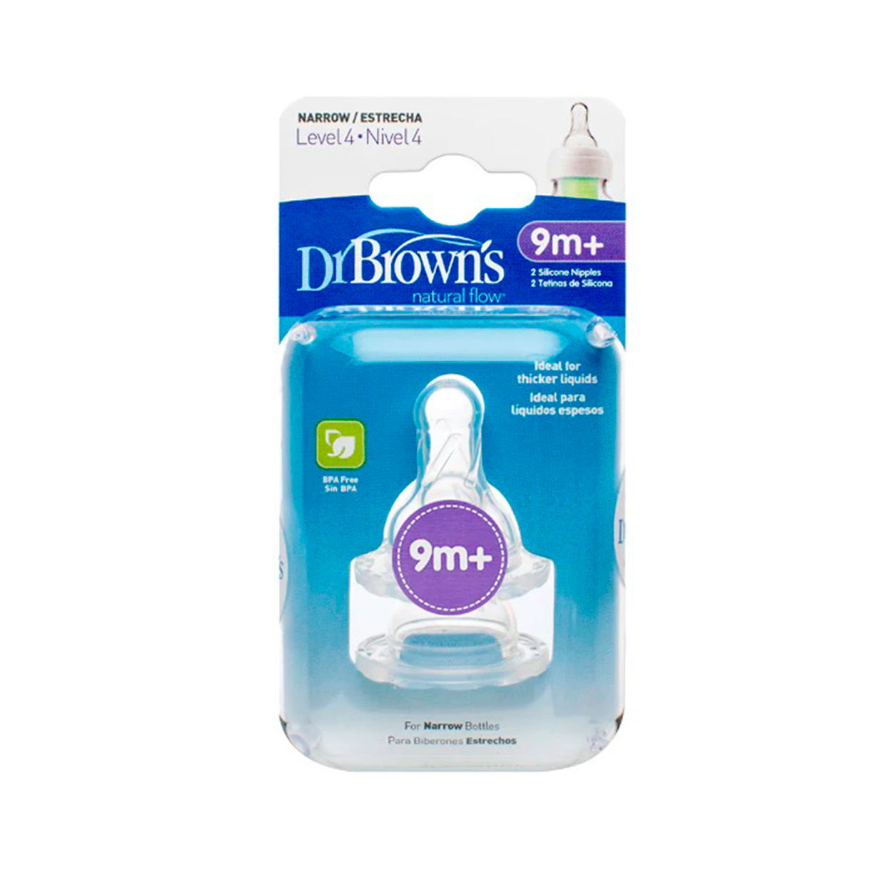 Tetina Cuello Estándar Nivel 4 Dr Brown's
