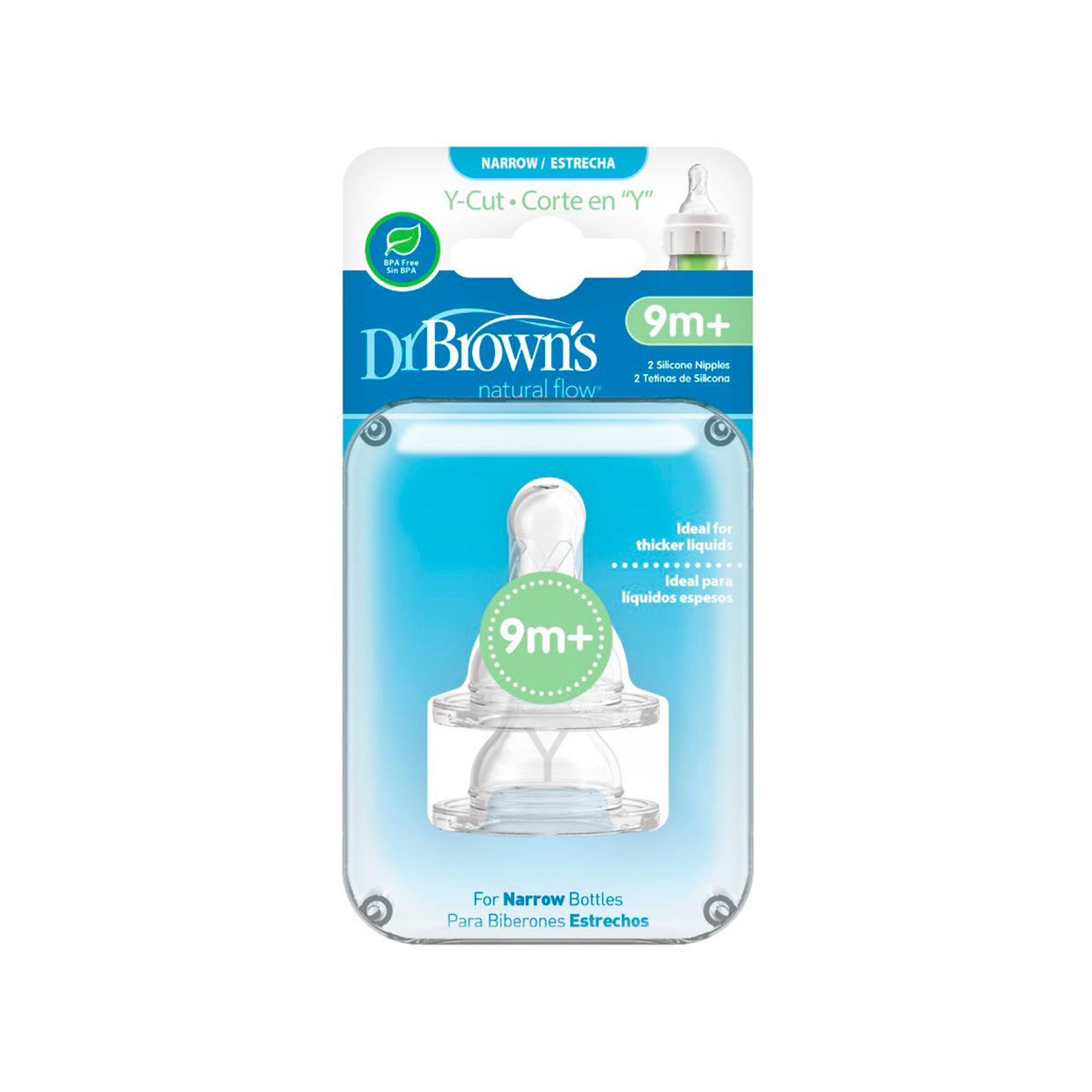 Tetina Cuello Ancho Estandar Corte Y Dr Brown's