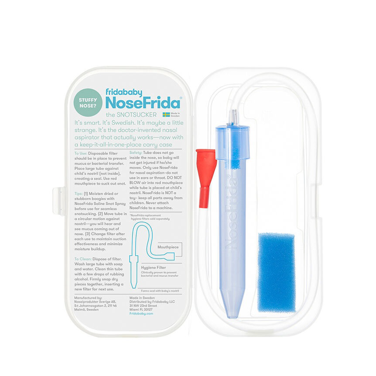 Aspirador Nasal con Estuche - FB_8326 Nosefrida