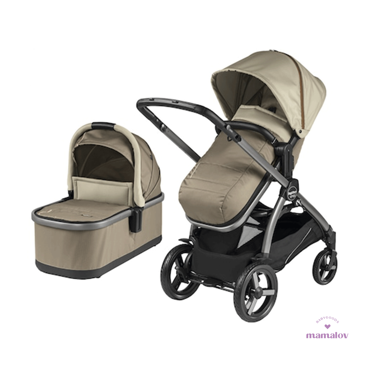 Combo 2 en 1 Ypsi Class Beige SU36DX56 Peg-Perego