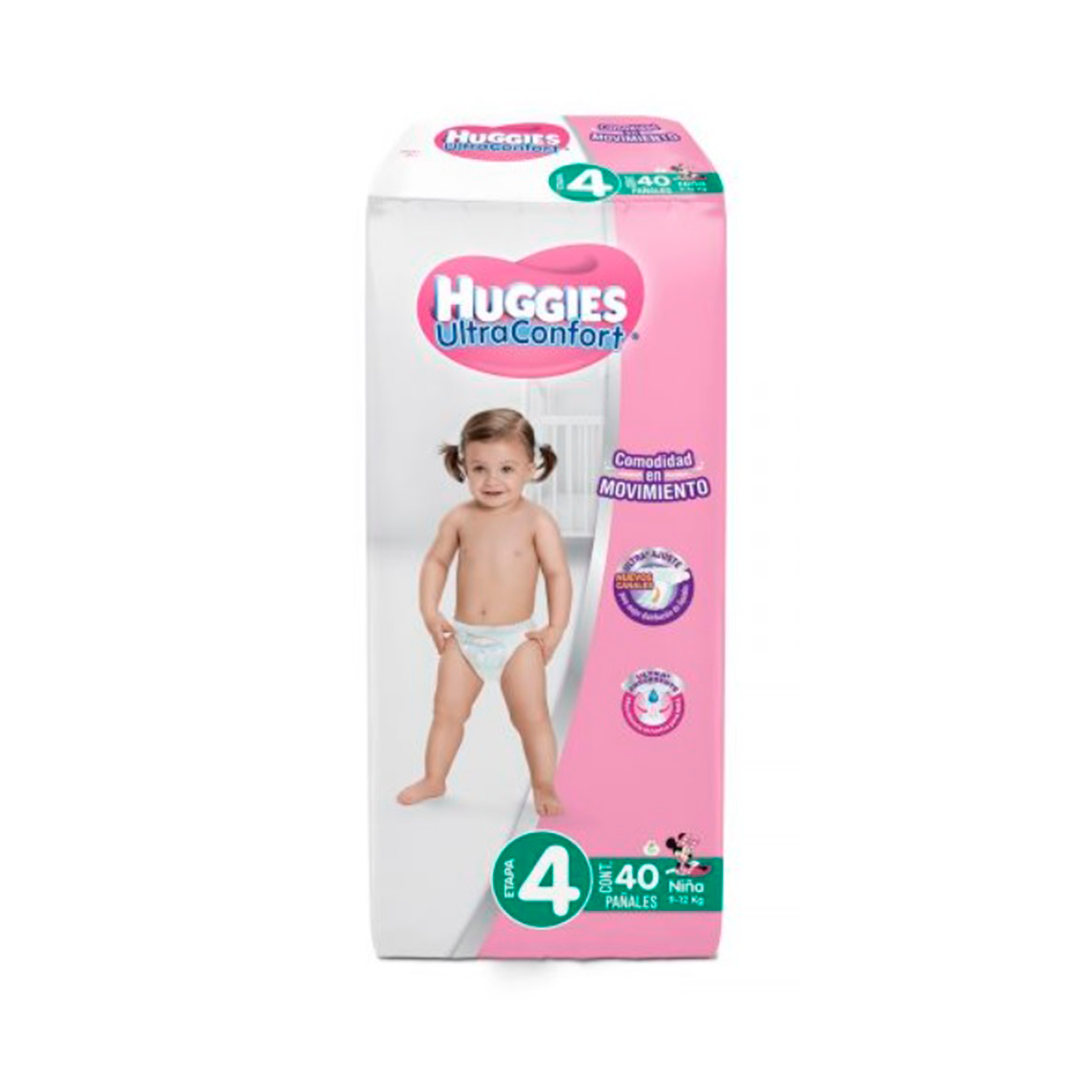 Pañal Ultra Etapa 4 de Niña - 64859 Huggies