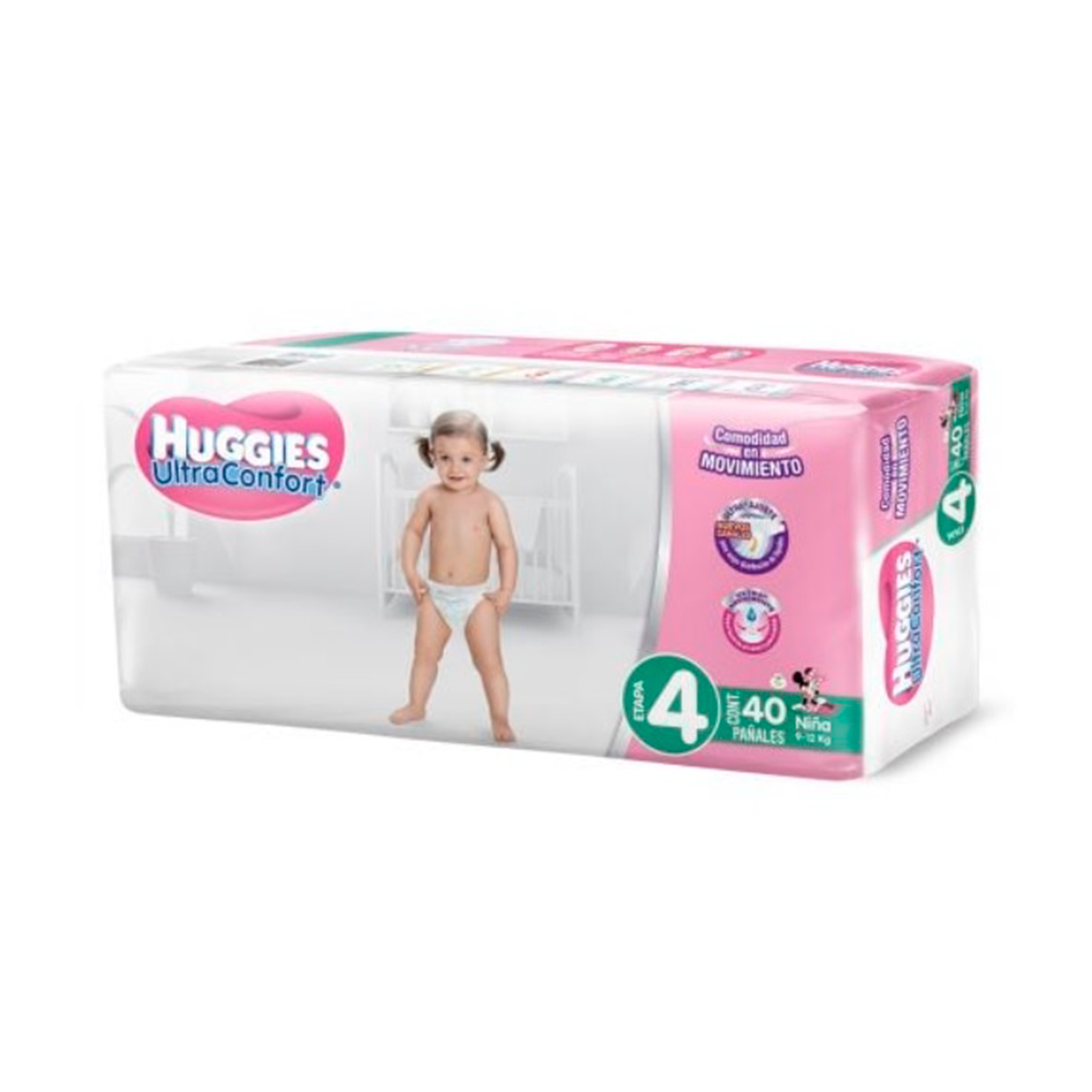 Pañal Ultra Etapa 4 de Niña - 64859 Huggies