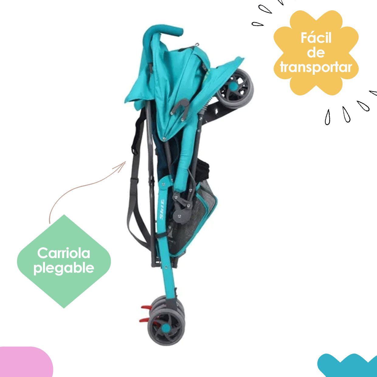Carriola de Bastón Skit Dino Infanti FL801