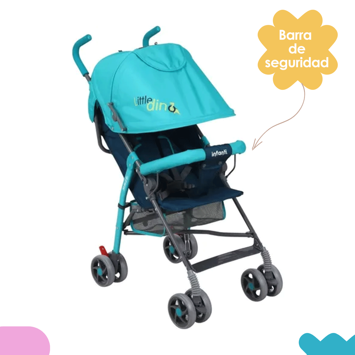 Carriola de Bastón Skit Dino Infanti FL801