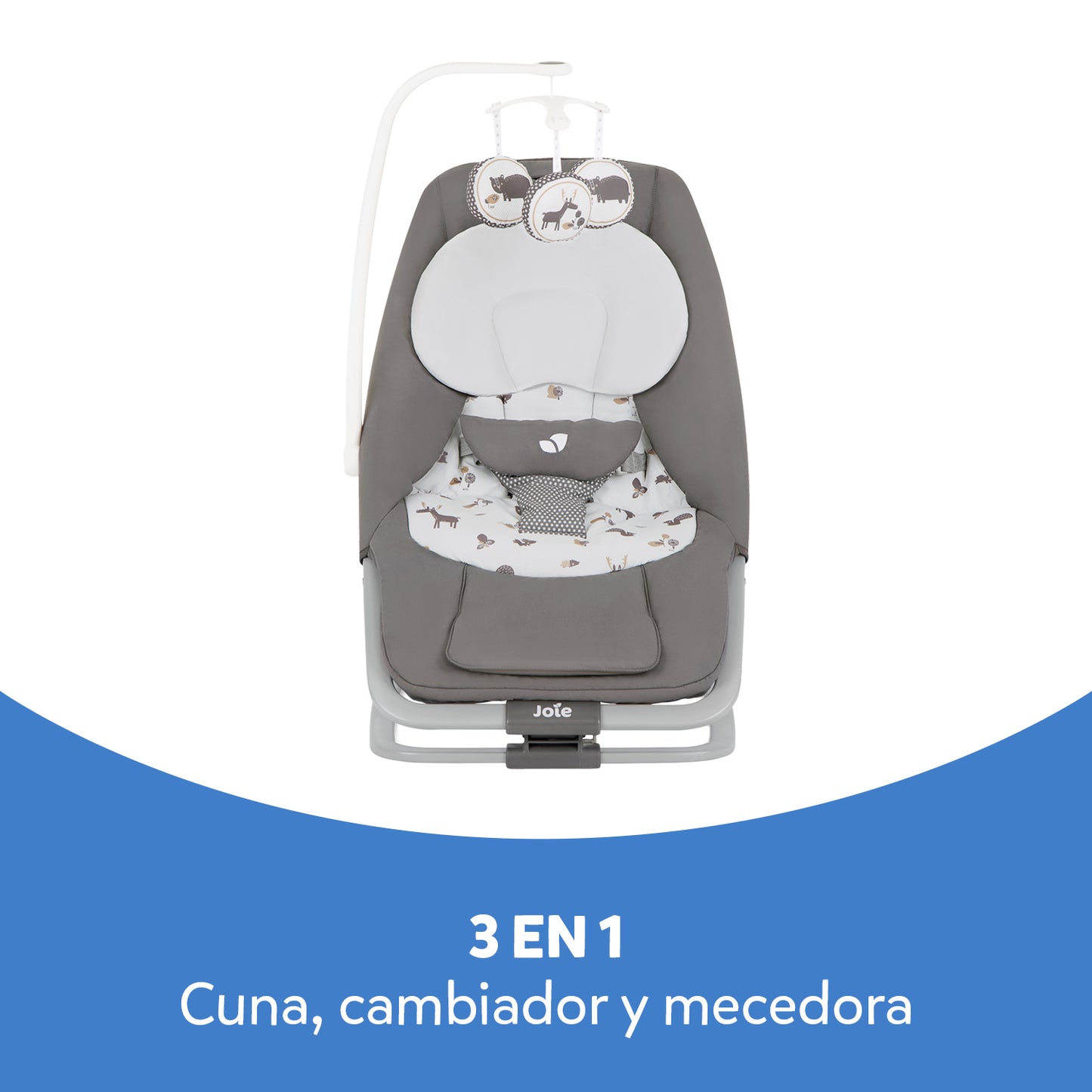 Cuna Corral para Bebe Change&Bounce Frankie Joie