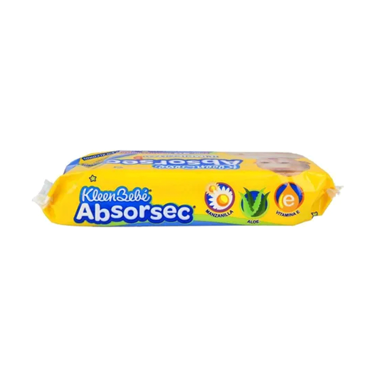 Toallitas Humedas Kleen Bebe Absorsec 90 Piezas