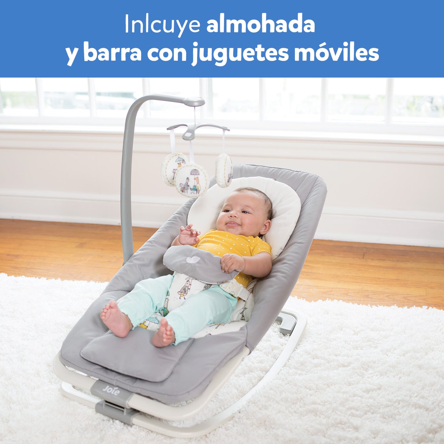 Cuna Corral para Bebe Change&Bounce Frankie Joie