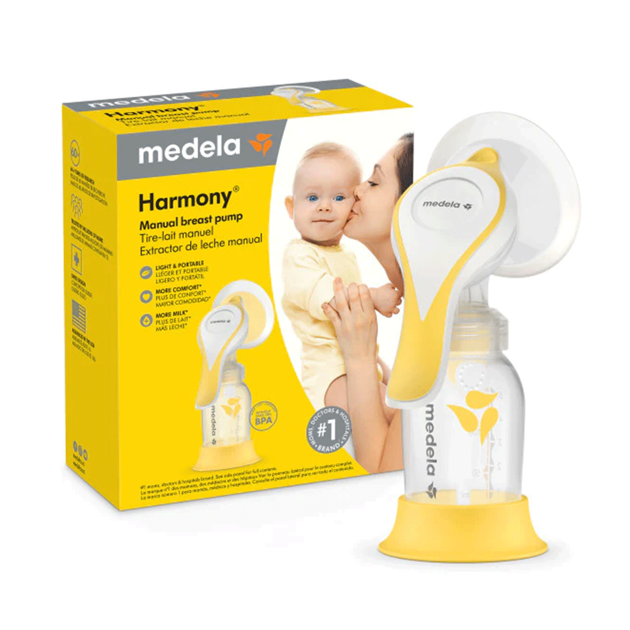 EXTRACTOR MANUAL HARMONY MEDELA 11491