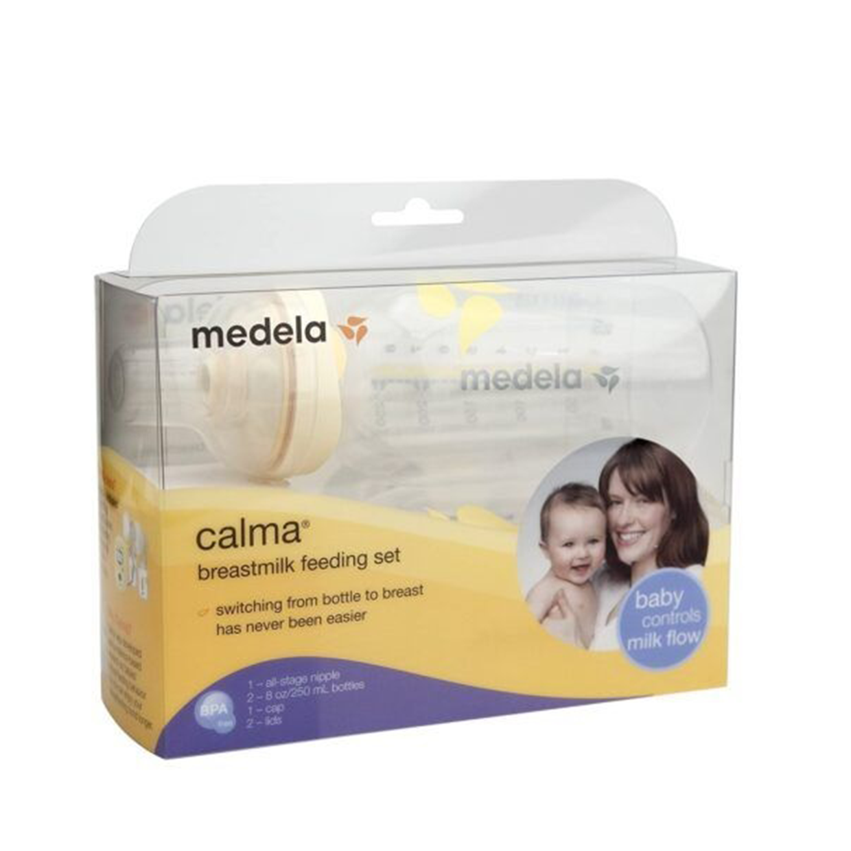 Set de Botella Calma 80OZ/250ML - 68022 Medela