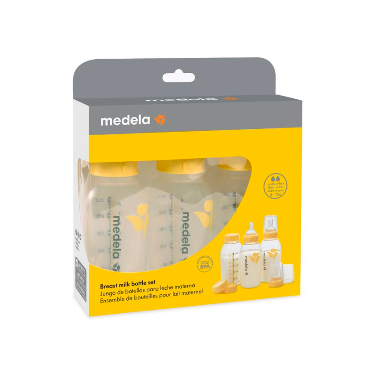 Set Botellas 8 oz Recolectoras - 87132 Medela