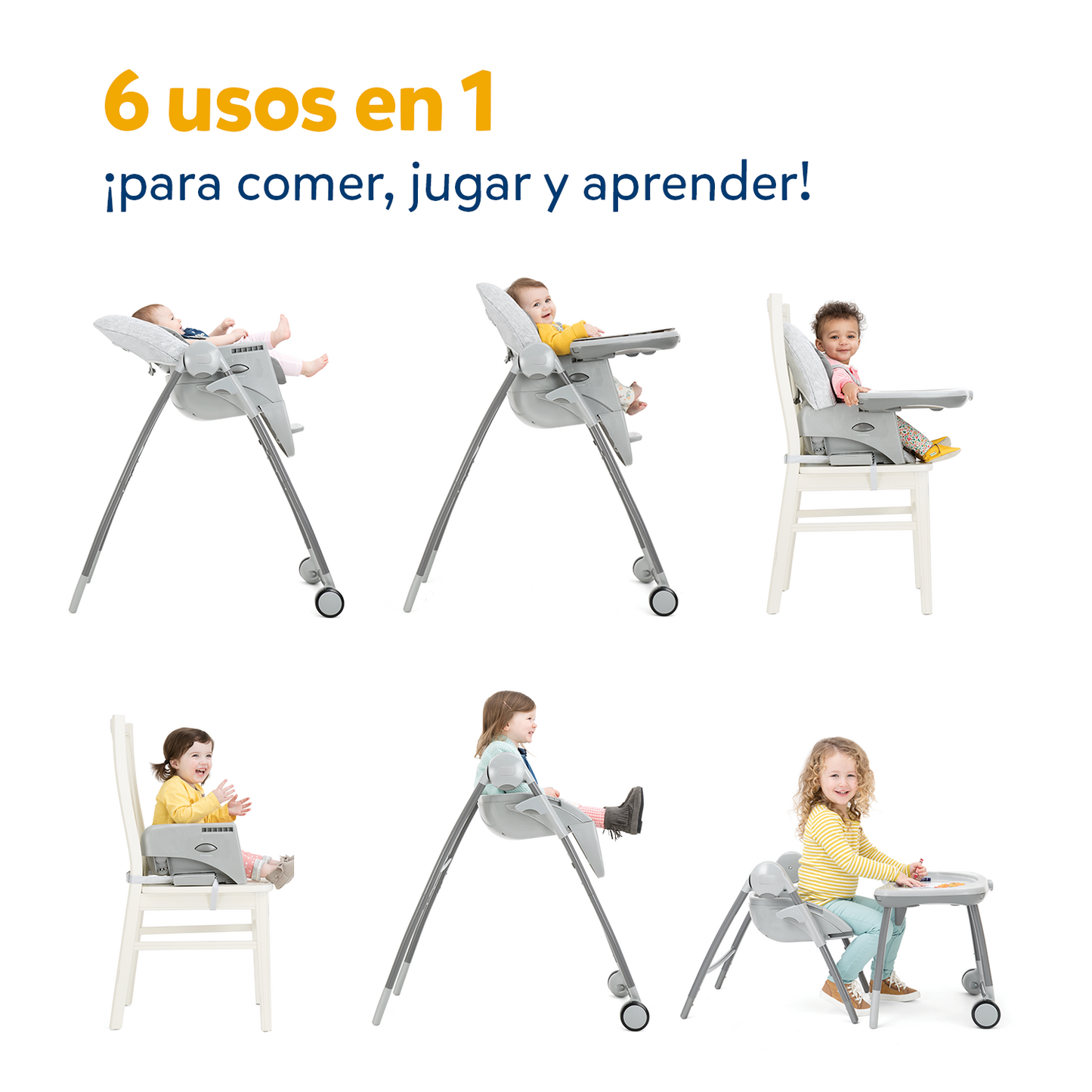 Silla Alta Multiply 6 en 1 Starry Night Joie
