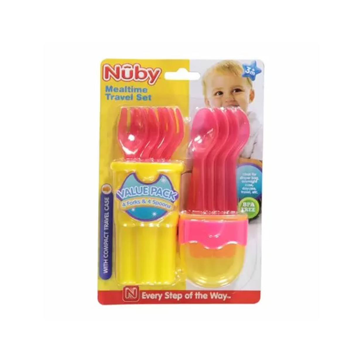 Estuche de Cubiertos para Viaje - Nuby