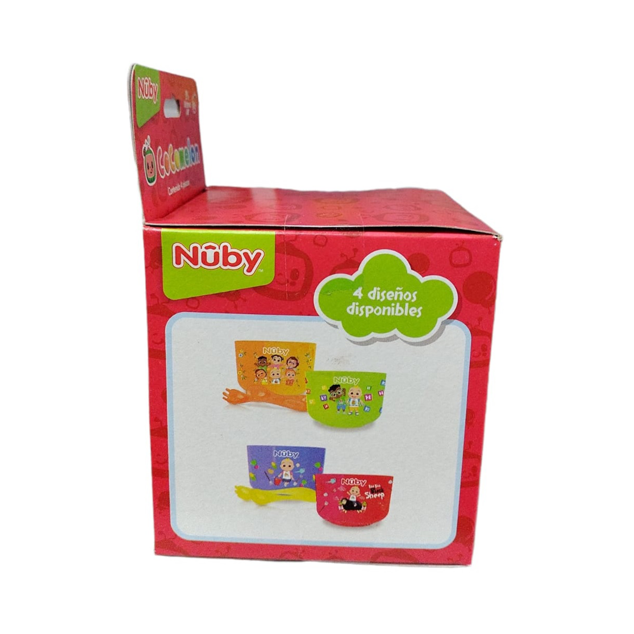 Set con 2 Tazones con Cubiertos Cocomelon - 9062 Nuby