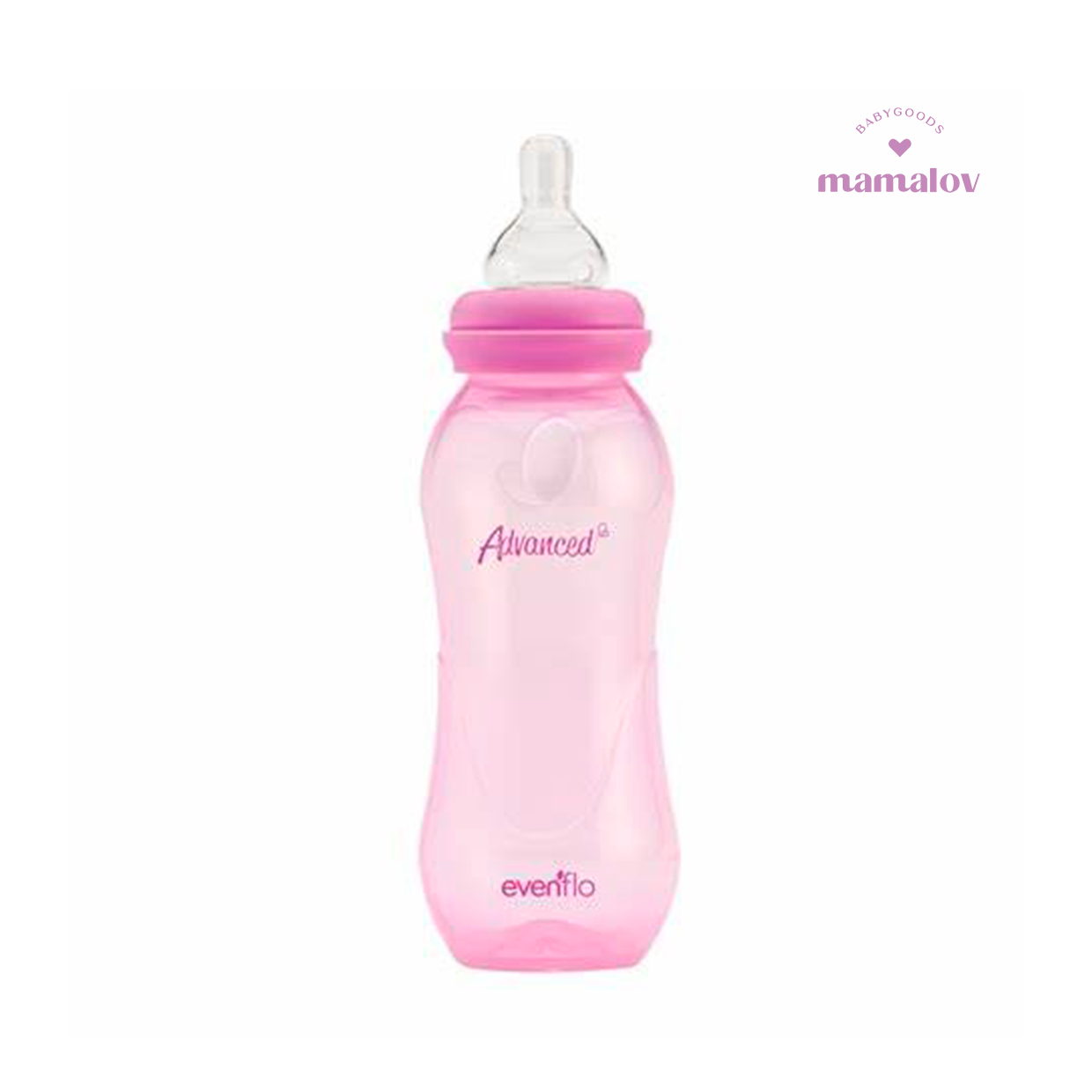 Biberon Slim Advance Girl 8oz - Evenflo