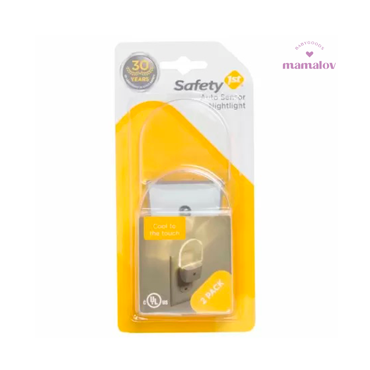 Luz Sensorial Nocturna 2 Piezas - HS202 Safety1st