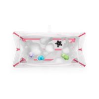 Bañera Flexi Bath Transparent Pink V2 Stokke 531903