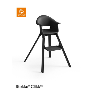Silla Alta Clikk Stokke Midnight Black