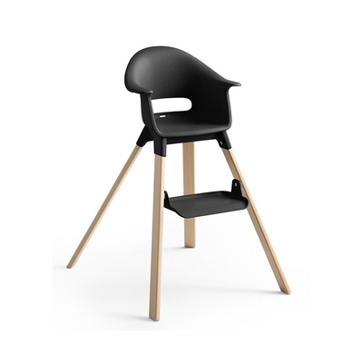 Silla Alta Clikk - Black Natural 552007 Stokke