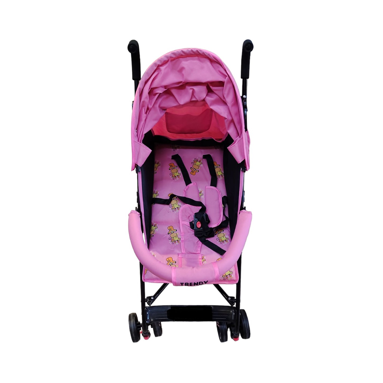 Carriola de Baston Zoo Max - Rosa Trendy Kids