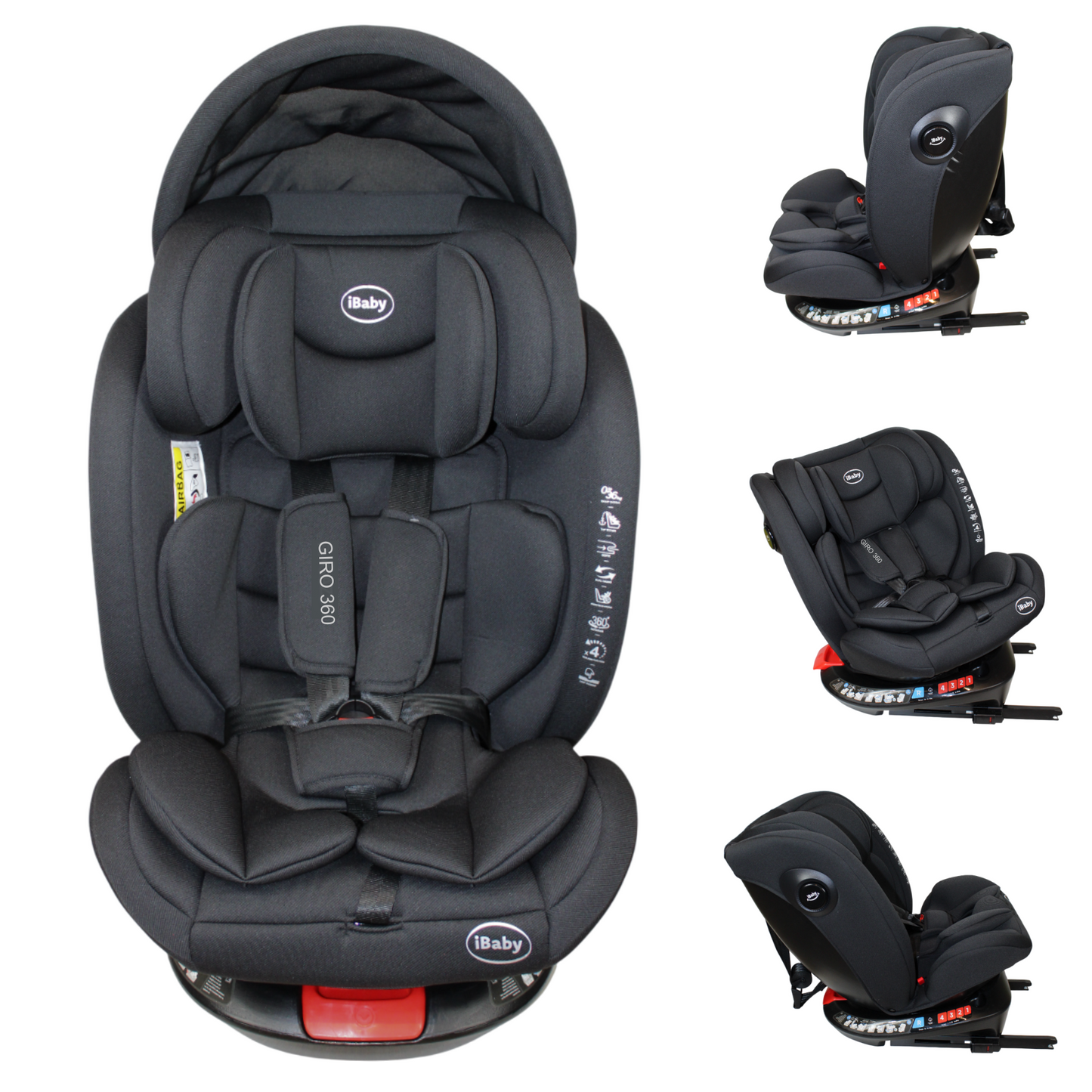 Autoasiento iBaby Giro 360°