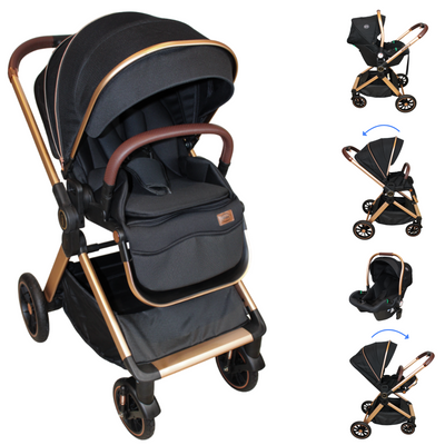 Carriola Reversible 4en1 Victoria | Porta Bebé | Ibaby