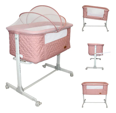 Colecho Para Bebe Con Posicion Anti Reflujo | Mau - Rosa - Ibaby